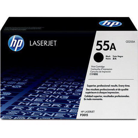 Toner Hp CE255A - 55A | Para LaserJet Enterprise M525 / P3015 | LaserJet Pro M521 | 6,000 páginas - Panamá