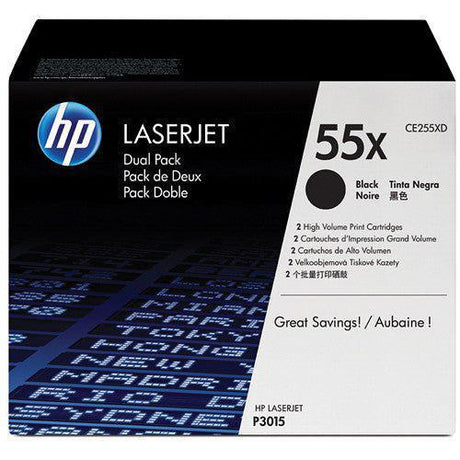 Toner Hp CE255X - 55X | Para LaserJet Enterprise M525 / P3015 | LaserJet Pro M521 | 12,500 páginas. - Panamá