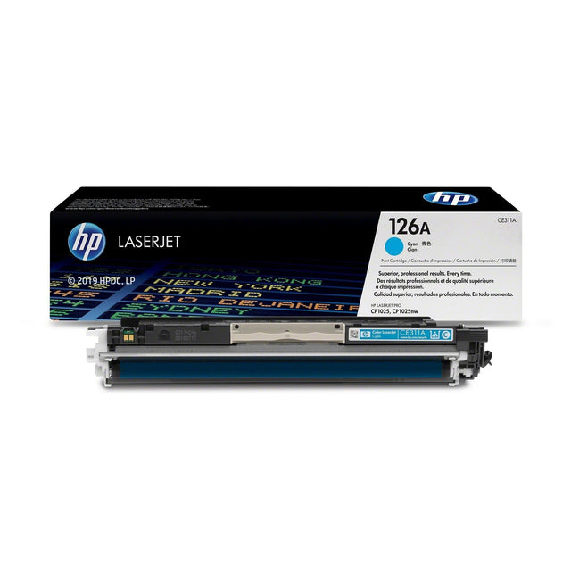 Toner Hp CE311A 126A Cyan (Liquidación) | Para LaserJet Pro CP1025 / M175 ✅ - Panamá