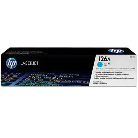 Toner Hp CE311A 126A Cyan | Para LaserJet Pro CP1025 / M175 | 1,000 páginas - Panamá