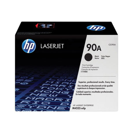 Toner HP CE390A | 90A | Para LaserJet Enterprise M600 / M601 / M602 / M603 / M4555 - Panamá