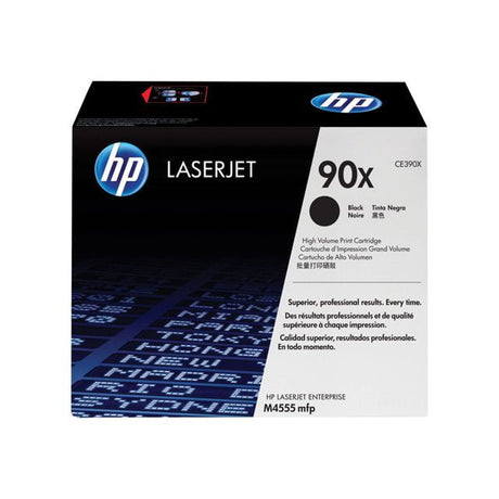 Toner HP CE390X | 90X | Para LaserJet Enterprise M600 / M601 / M602 / M603 / M4555 - Panamá