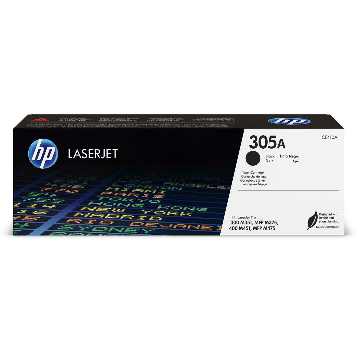 Toner Hp CE410A 305A Negro | Para LaserJet Pro M451 / M375 / M475 | | 2,090 páginas - Panamá