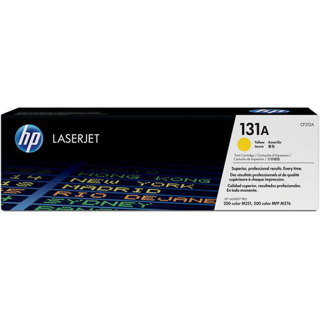 Toner Hp CF212A 131A Amarillo | Para LaserJet Pro M251 / M276 - Panamá