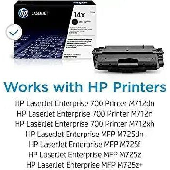 Toner Hp CF214X 14X Negro | Para LaserJet Enterprise M725 / M712 | 17,500 páginas - Panamá