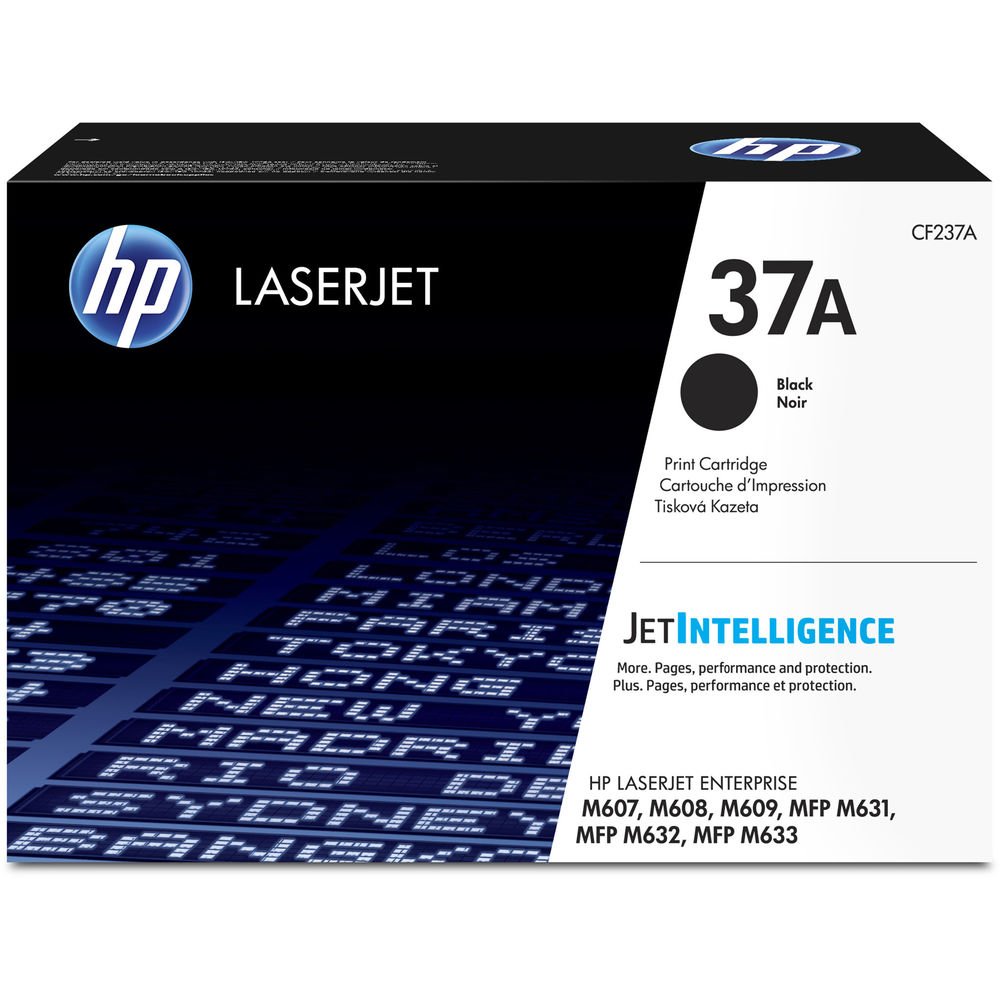 Toner Hp CF237A - 37A | Para LaserJet Enterprise Flow M632 / M607 / M608 / M609 / M631 / M632 / M633 | 11,000 páginas - Panamá