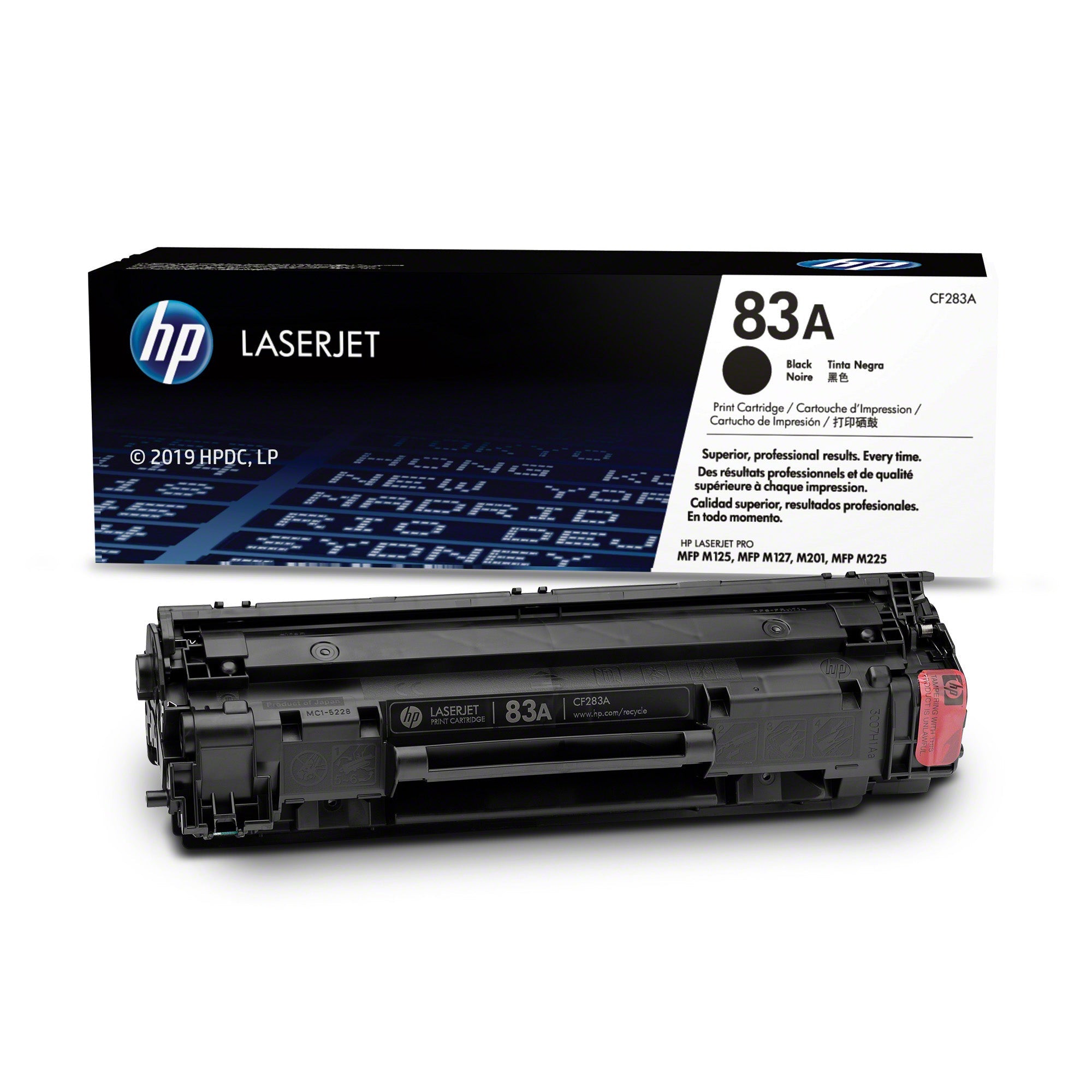 Toner Hp CF283A - 83A Negro | Para LaserJet Pro M127 / M201 / M225 | 1,500 páginas - Panamá