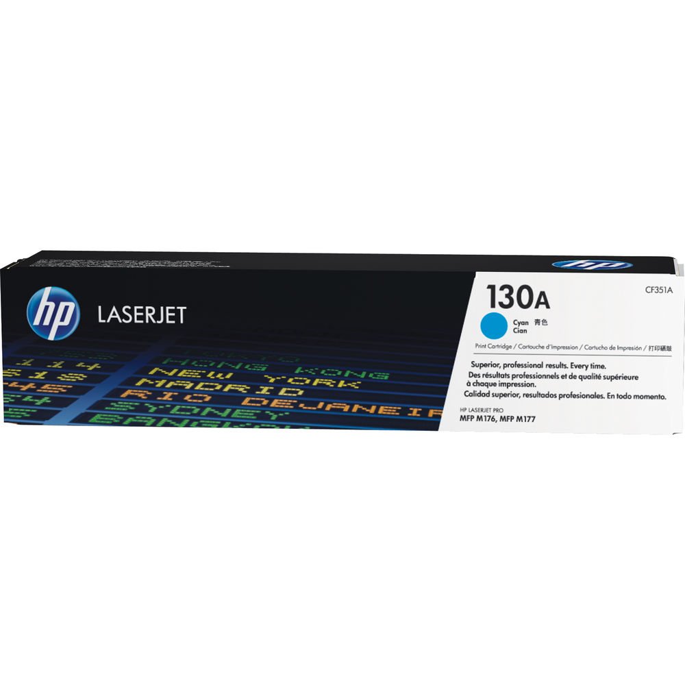 Toner Hp CF351A 130A Cyan | Para LaserJet Pro M176 / M177 | 1,000 páginas - Panamá