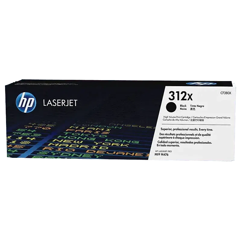 Toner Hp Cf380X 312X Negro - Alto Rendimiento | Para LaserJet Pro M476dw / M476nw / M476dn - Panamá