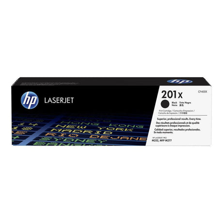 Toner Hp CF400X -201X - Negro Alto Rendimiento | Para LaserJet Pro M252 / M277 | 2,800 páginas - Panamá