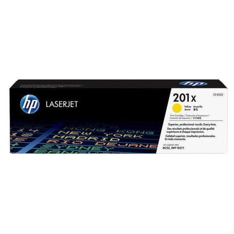 Toner Hp Cf402X -201X - Amarillo Alto Rendimiento | Para LaserJet Pro M252 / M277 | 2,300 páginas - Panamá