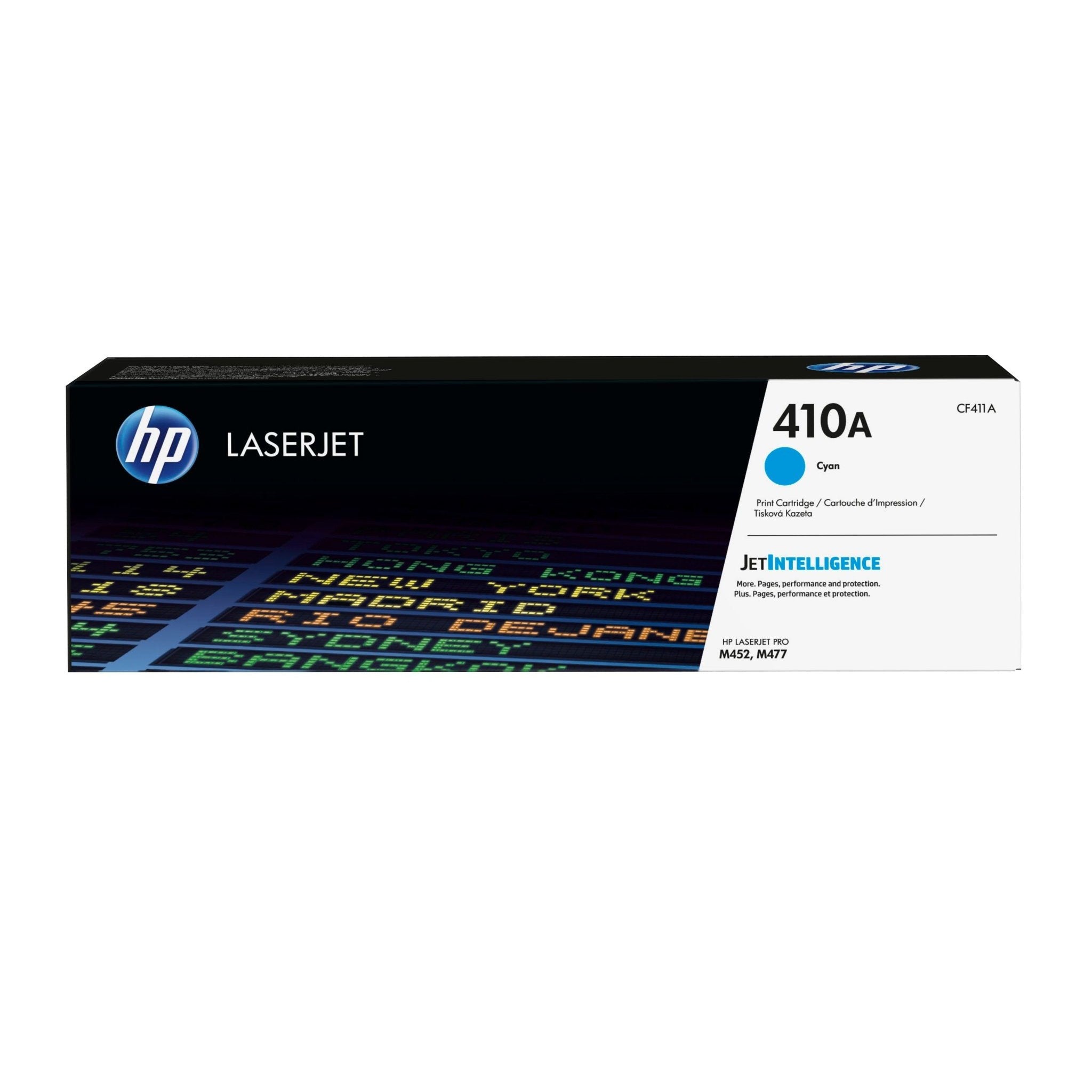Toner Hp CF411A - 410A Cyan | Para LaserJet Pro M452 / M477 | 2,300 páginas - Panamá