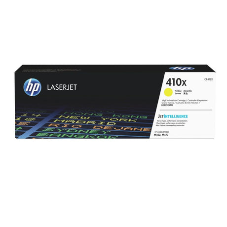 Toner Hp CF412X - 410X Amarillo | Para LaserJet Pro M452 / M477 | 5,000 páginas - Panamá