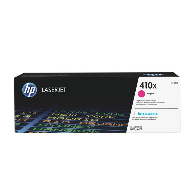 Toner Hp CF413X - 410X Magenta | Para LaserJet Pro M452 / M477 | 5,000 páginas - Panamá