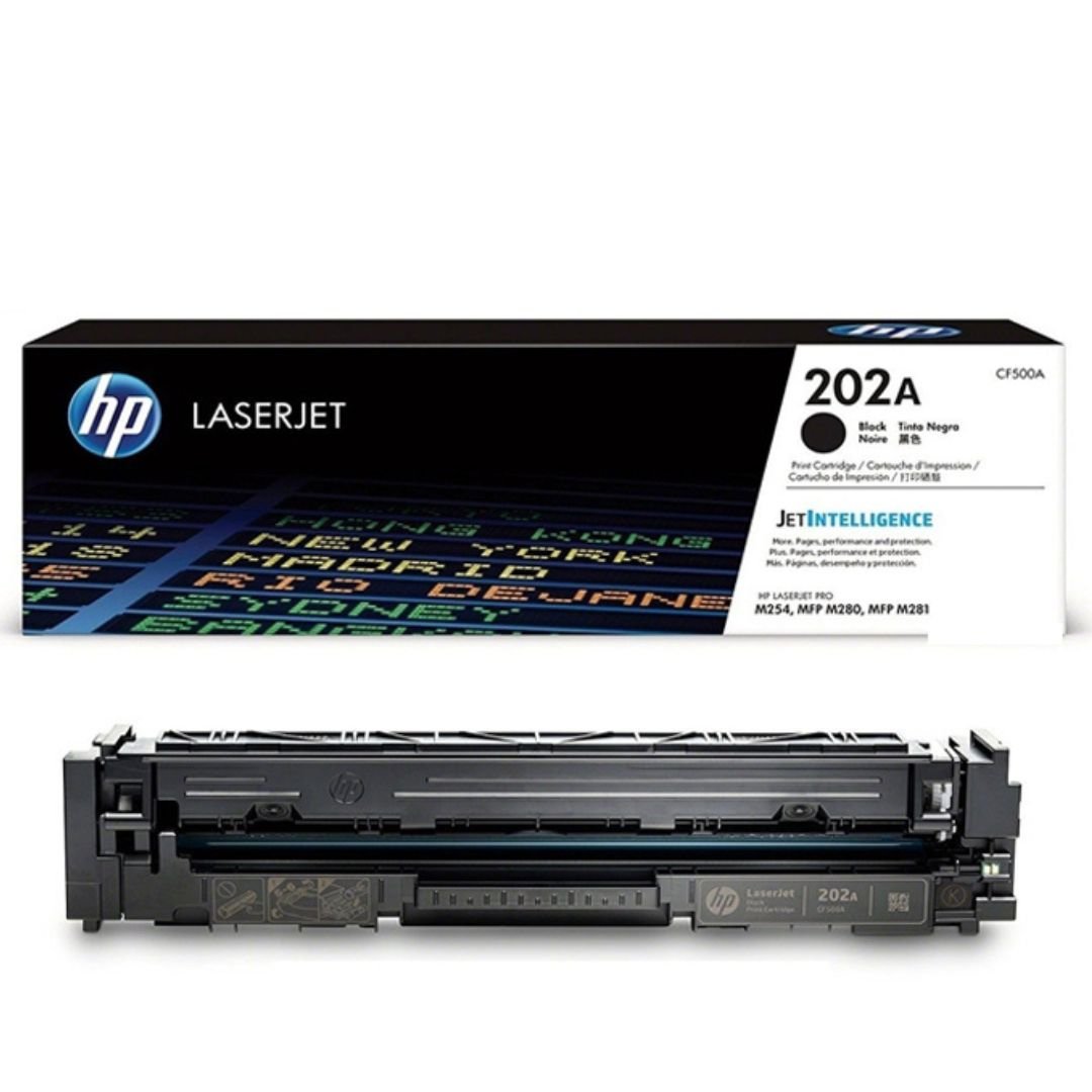Toner Hp CF500A Negro 202A | Para LaserJet Pro M254 / M281 | 1,400 páginas - Panamá