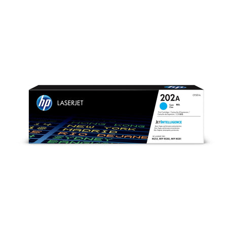 Toner Hp CF501A Cyan 202A | Para LaserJet Pro M254 / M281 | 1,300 páginas - Panamá