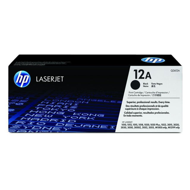 Toner Hp Q2612A - 12A | Para LaserJet 1022 - Panamá