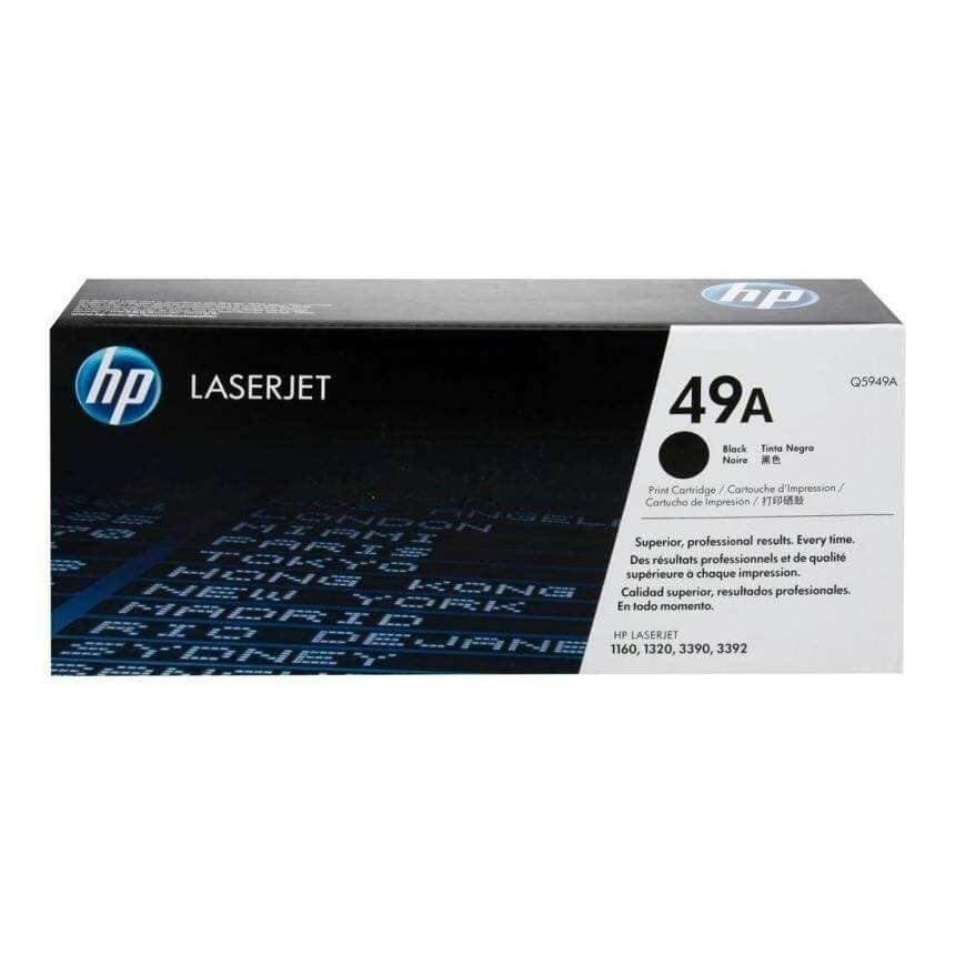 Toner HP Q5949A 49A Negro | Para LaserJet 1160 / 1320 / 3390 / 3392 | 2,500 páginas - Panamá