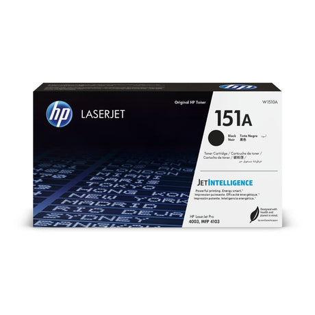 Toner Hp W1510A - 151A | Para LaserJet Pro 4003 / MFP 4103 | 3,050 páginas - Panamá
