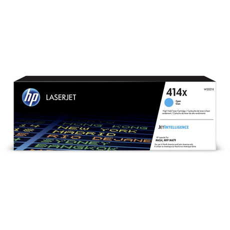 Toner Hp W2021X 414X - Cyan | Para LaserJet Pro M454 / M479 | 6,000 páginas - Panamá