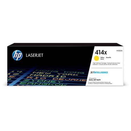 Toner Hp W2022X 414X - Yellow | Para LaserJet Pro M454 / M479 | 6,000 páginas - Panamá