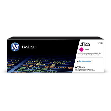 Toner Hp W2023X 414X - Magenta | Para LaserJet Pro M454 / M479 | 6,000 páginas - Panamá