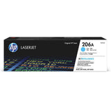 Toner Hp W2111A Cyan - 206A | Para LaserJet Pro M255 / M282 / M283 | 1,250 páginas - Panamá