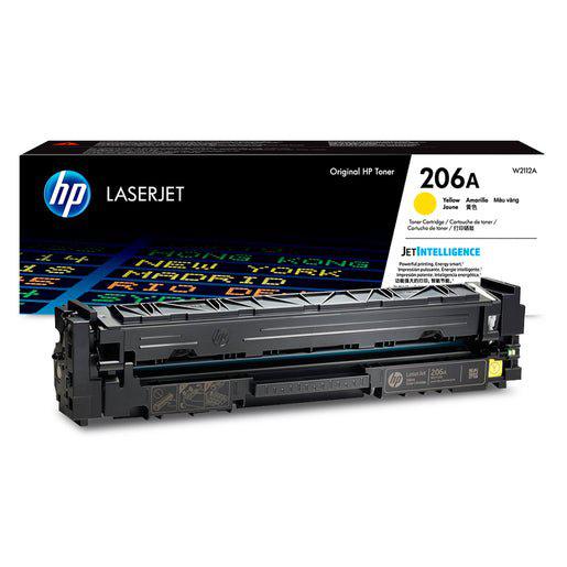 Toner Hp W2112A Amarillo - 206A | Para LaserJet Pro M255 / M282 / M283 | 1,250 páginas - Panamá