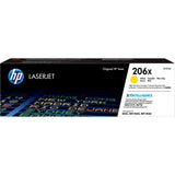 Toner Hp W2112X- 206X- Amarillo | Para LaserJet Pro M255 / M282 / M283 | 2,450 páginas - Panamá