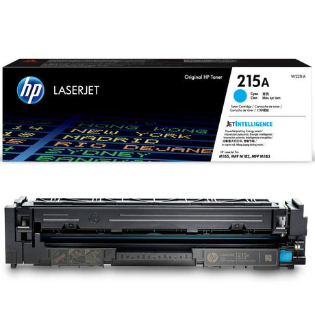 Toner Hp W2311A - 215A Cyan | Para LaserJet Pro M155 / M182 / M183 | 850 páginas - Panamá