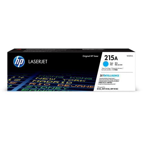 Toner Hp W2311A - 215A Cyan | Para LaserJet Pro M155 / M182 / M183 | 850 páginas - Panamá