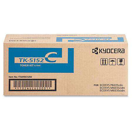 Toner Kyocera TK-5152C - Cyan | Para Ecosys P6035cdn / M6035cidn / M6535cidn - Panamá