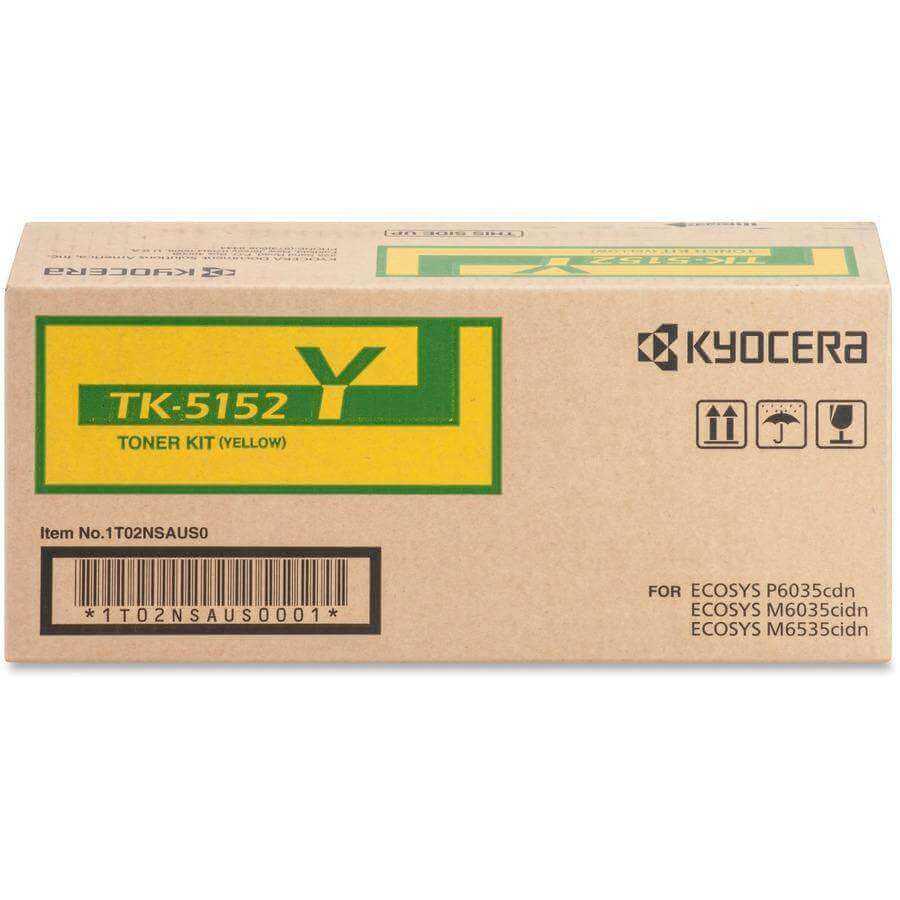 Toner Kyocera TK-5152Y - Amarillo | Para Ecosys P6035cdn / M6035cidn / M6535cidn | 12,000 paginas - Panamá
