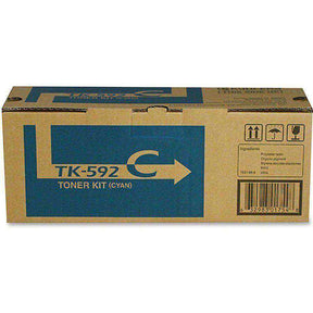 TONER KYOCERA TK-592 C para Impresoras Kyocera | Para FS-C2026MFP / FS-C2026MFP+ / FS-C216MFP / FS-C2126MFP+ / FS-C2526MFP / FS-C2626MFP / FS-C5250DN | Ecosys P6026cdn / M6026cidn / M6526cdn / M6526cidn - Panamá