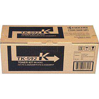 TONER KYOCERA TK-592 K para Impresoras Kyocera | Para FS-C2026MFP / FS-C2026MFP+ / FS-C216MFP / FS-C2126MFP+ / FS-C2526MFP / FS-C2626MFP / FS-C5250DN | Ecosys P6026cdn / M6026cidn / M6526cdn / M6526cidn - Panamá
