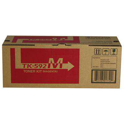 TONER KYOCERA TK-592 M para Impresoras Kyocera | Para FS-C2026MFP / FS-C2026MFP+ / FS-C216MFP / FS-C2126MFP+ / FS-C2526MFP / FS-C2626MFP / FS-C5250DN | Ecosys P6026cdn / M6026cidn / M6526cdn / M6526cidn - Panamá