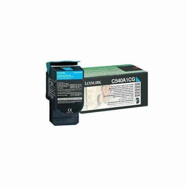 Toner Lexmark C540A1CG - Cyan | Toner Lexmark Original | Para ChatGPT X544 / X543 / C544 / C543 / C540 - Panamá