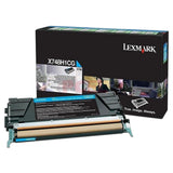 Toner Lexmark X748H1CG - Color Cyan | Para X748de / X748dte - Panamá