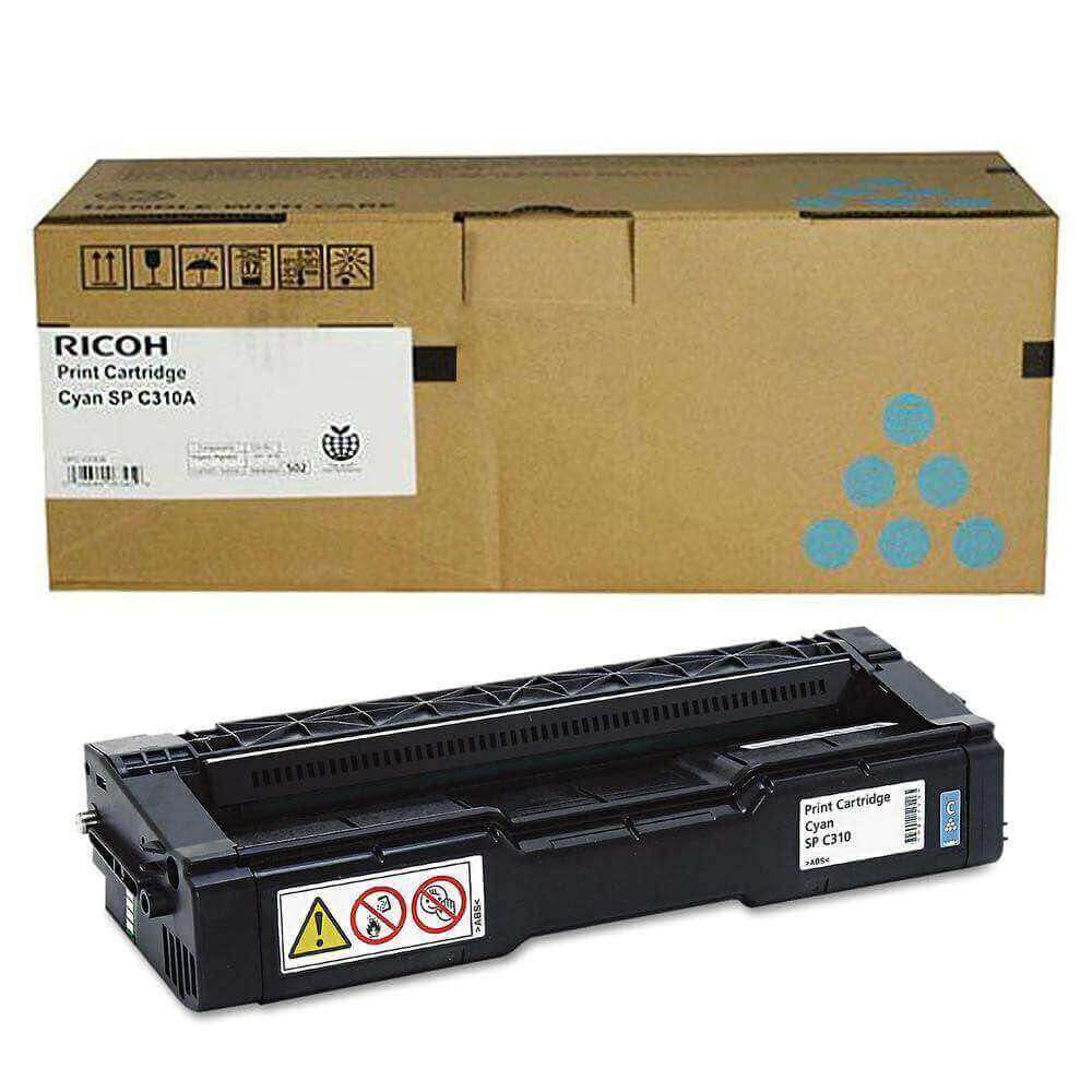 Toner Ricoh 406476-Cyan | Para SP C342DN / SP C320DN / SP C312DN / SP C311N / SP C242DN / SP-C232 / SP C231N | 7,200 páginas - Panamá