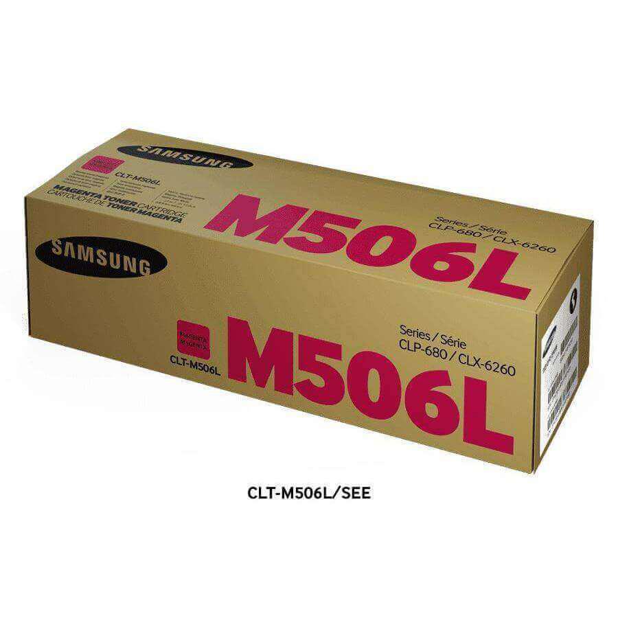 Toner Samsung CLT-M506L/XAA Magenta para Impresoras Samsung - Panamá