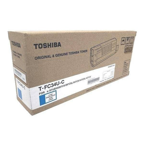 Toner Toshiba T-Fc34U-C | Para E-Studio 287CS / 287CSL / 347CS / 347CSL / 407CS - Panamá