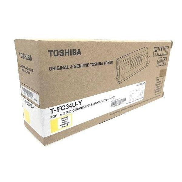 Toner Toshiba T-Fc34U-Y | Para E-Studio 287CS / 287CSL / 347CS / 347CSL / 407CS - Panamá